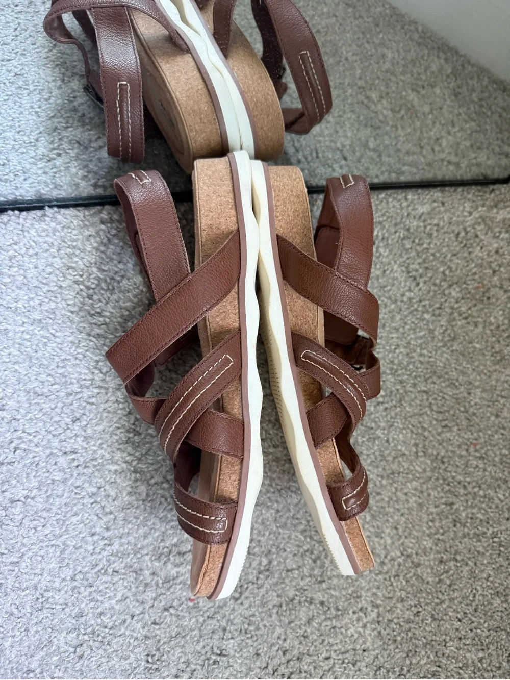 Clarks Collection Adjustable Sandals - Brynn Step